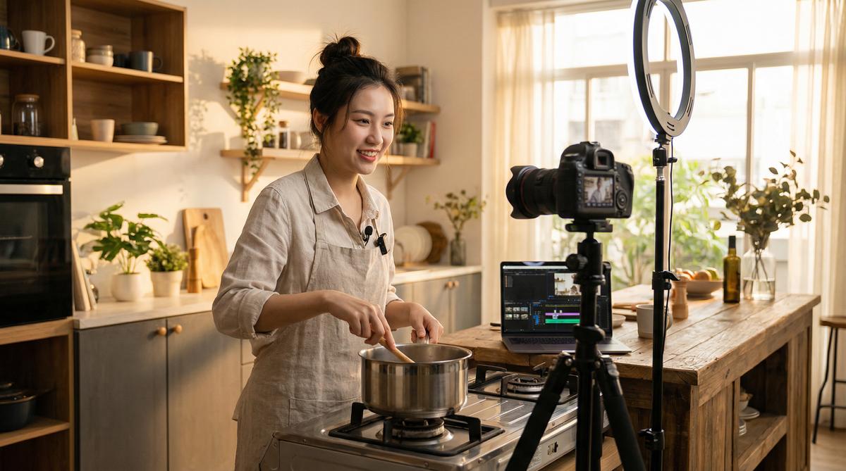 黄色仓库视频-美食VLOG视频